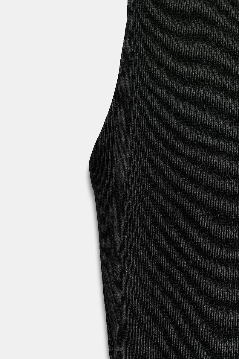 WIDE STRAP POLYAMIDE T-SHIRT