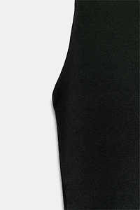 WIDE STRAP POLYAMIDE T-SHIRT