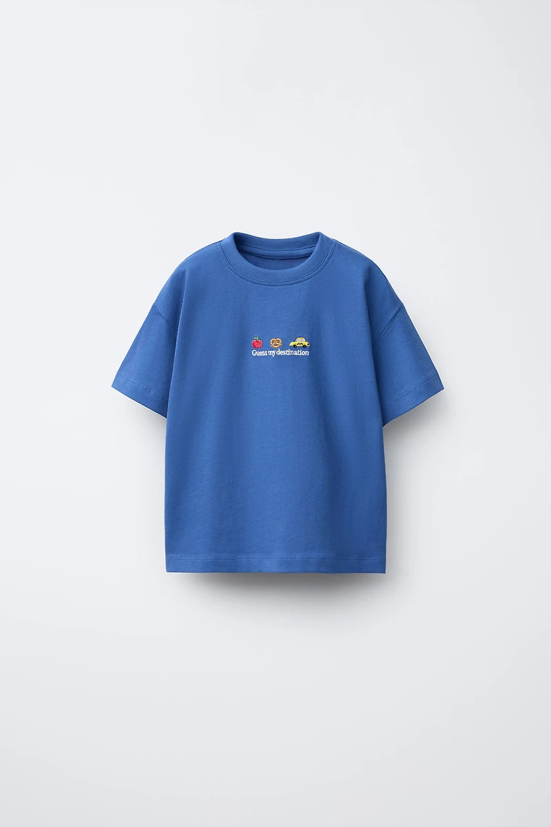 EMBROIDERED T-SHIRT