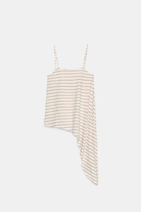 TOP RAYÉ ASYMÉTRIQUE