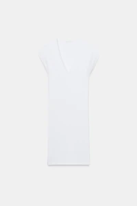 SHORT V-NECK DRESS