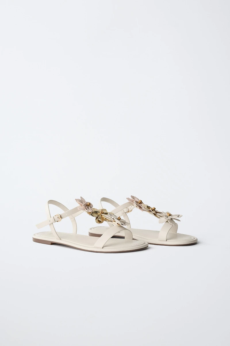 FLORAL SANDALS