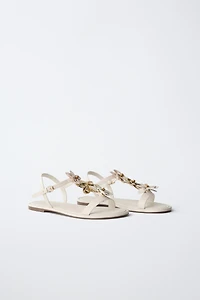 FLORAL SANDALS