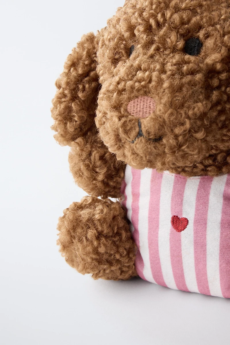 PLUSH PUPPY CROSSBODY BAG