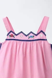 TOP BRODERIES ZIGZAG
