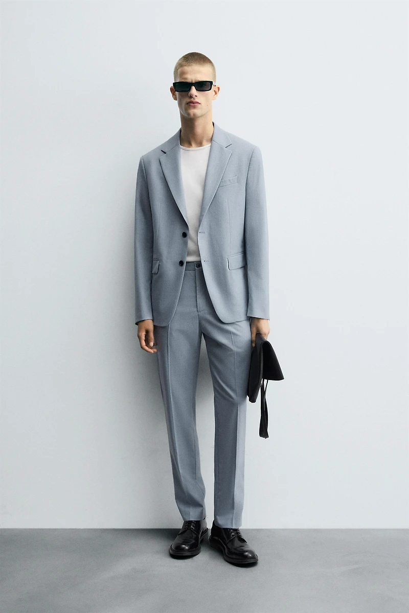 PANTALON DE COSTUME COUPE ÉTROITE