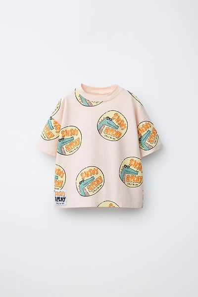 DINOSAUR PRINT T-SHIRT