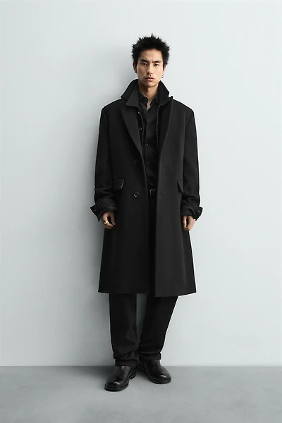 WOOL - CASHMERE LIMITED EDITION COAT