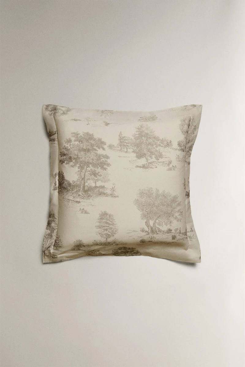 TOILE DE JOUY SATEEN PILLOWCASE