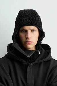 FAUX SHEARLING BALACLAVA X SR_A