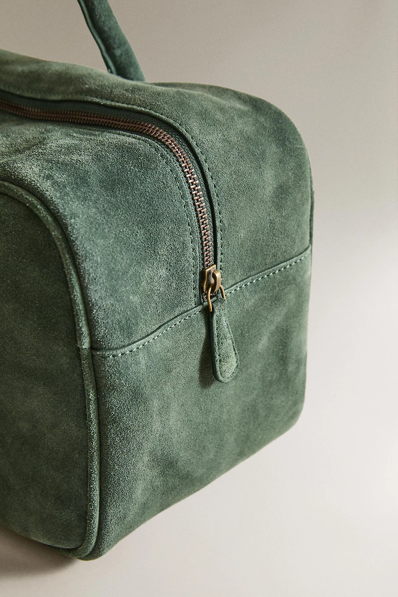 SPLIT LEATHER BAG