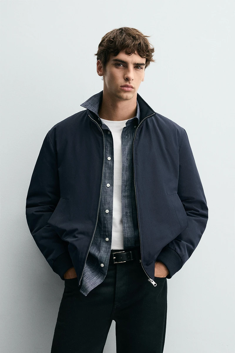 BLOUSON BOMBER TECHNIQUE