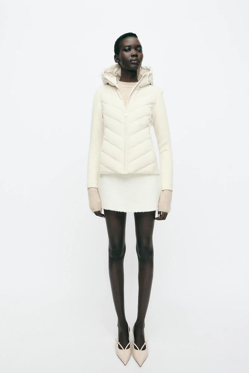 COMBINATION PUFFER JACKET