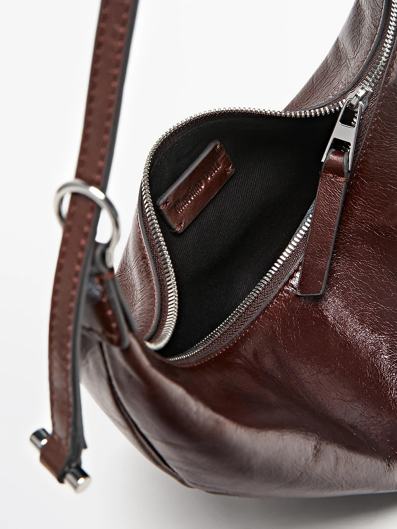Nappa leather mini bag