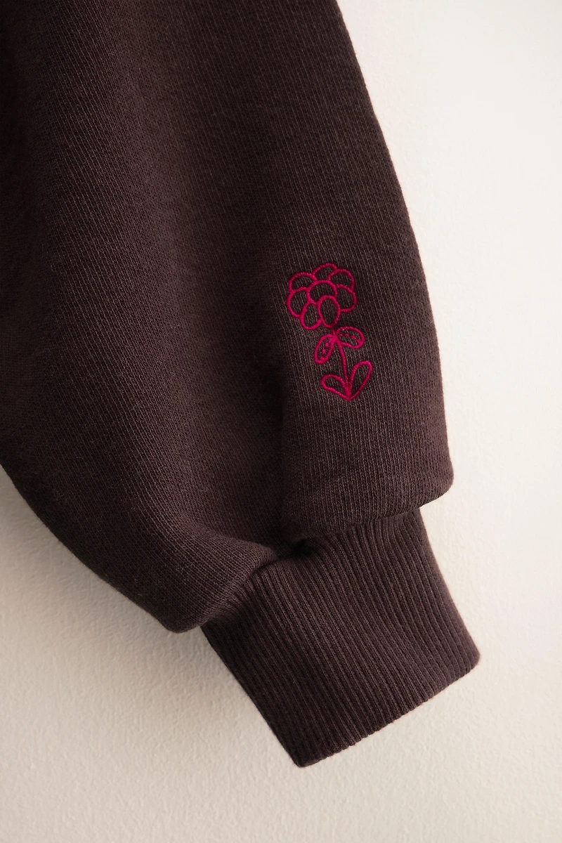 ZARA TIMELESS - ORFAYO © EMBROIDERED SWEATSHIRT