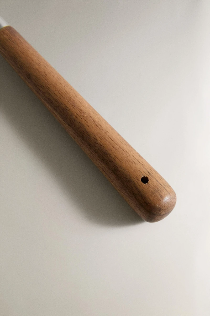STEEL AND ACACIA PEELER