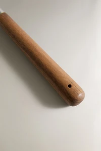 STEEL AND ACACIA PEELER