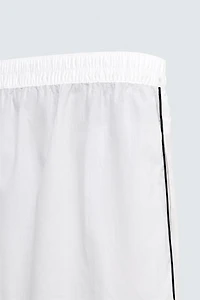 LIMITED EDITION PAJAMA SET WITH CONTRAST PIPING