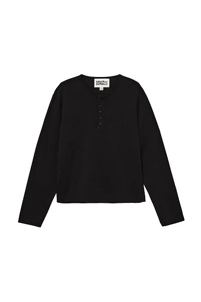 REGULAR FIT HENLEY SHIRT