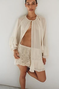 LACE BLOOMER SHORTS