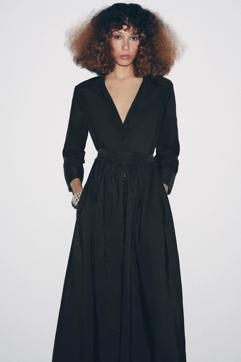ROBE CHEMISE MI-LONGUE ZW COLLECTION