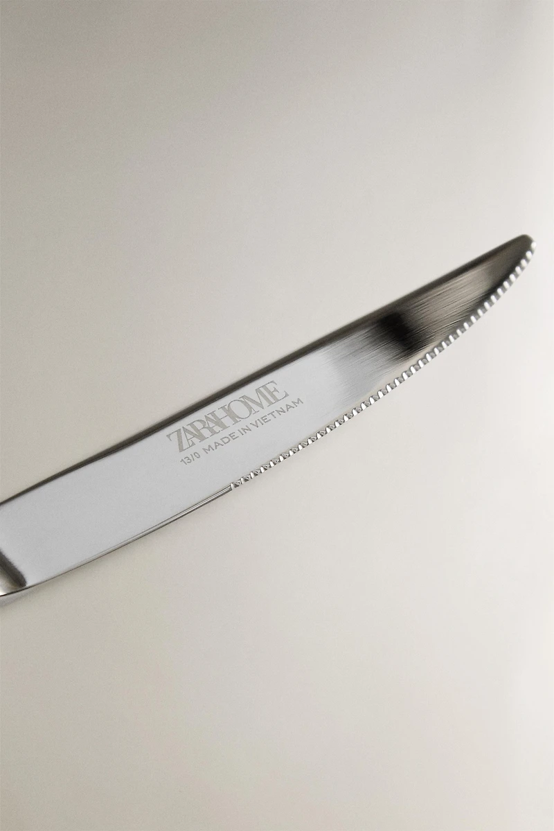 SHINY STEEL MEAT KNIFE