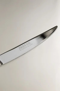 SHINY STEEL MEAT KNIFE