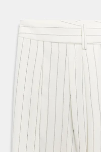 ZW COLLECTION STRIPED WIDE LEG PANTS