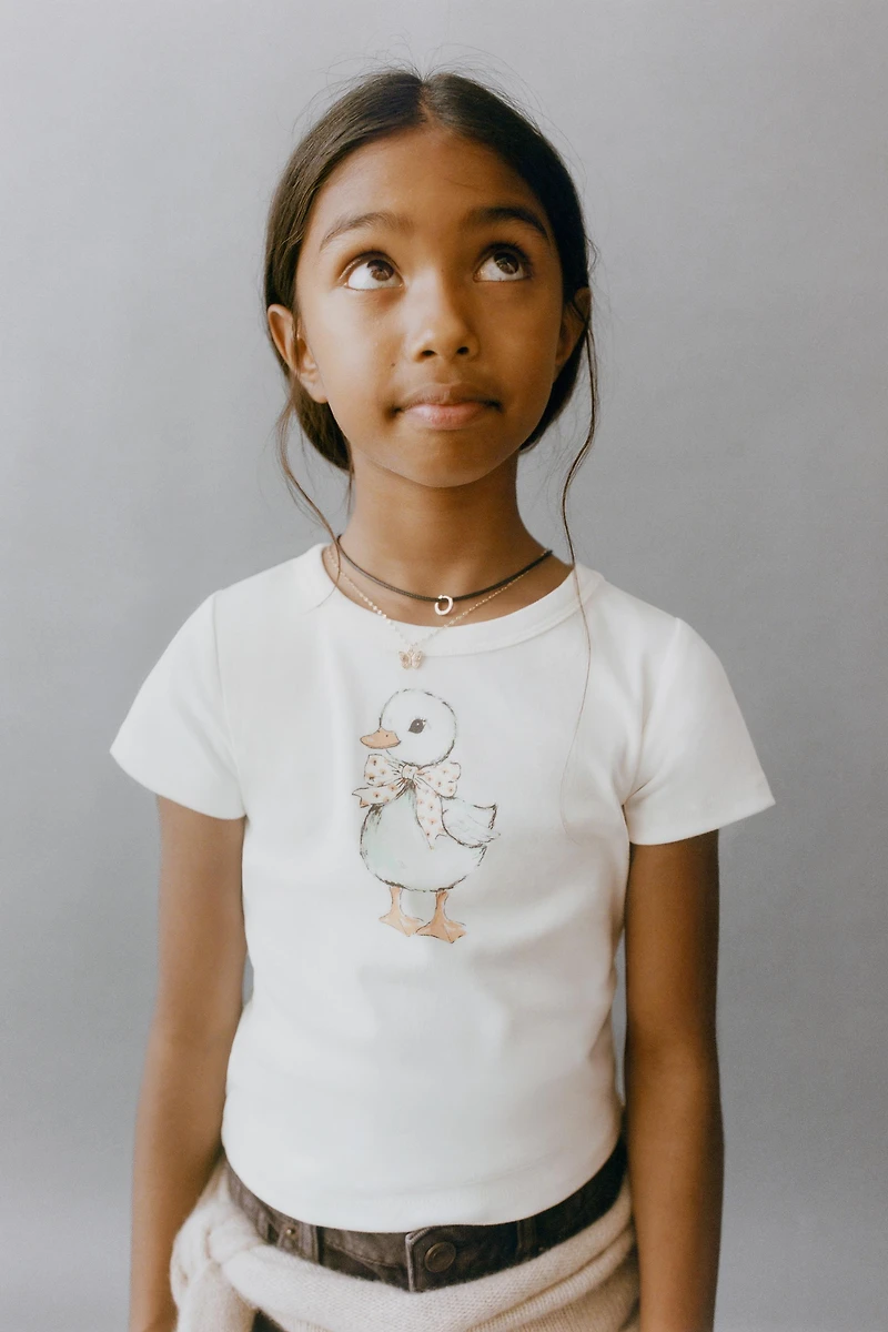 T-SHIRT À IMPRIMÉ ANIMAUX