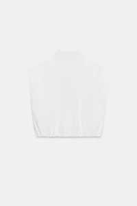 BALLOON CROPPED SHIRT