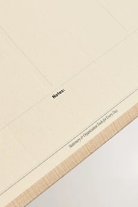 WEEKLY PLANNER WITH GOLD RIMS