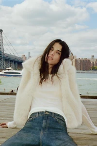 JEANS TRF WIDE LEG TAILLE HAUTE FULL LENGTH