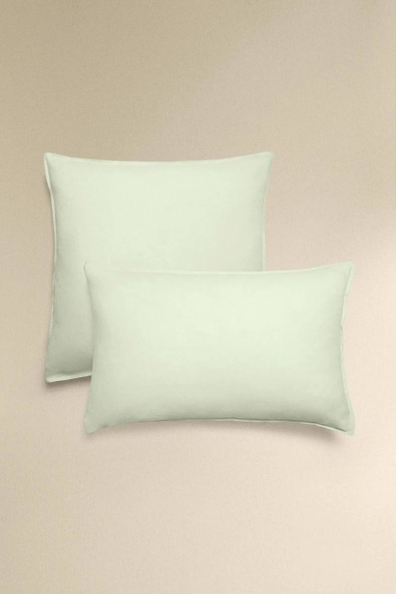 (140 GxM²) WASHED LINEN PILLOWCASE