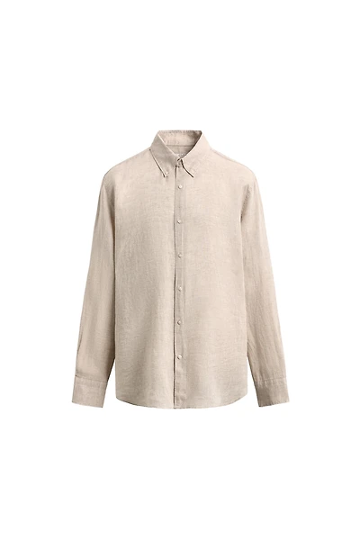 CHEMISE REGULAR FIT 100% LIN