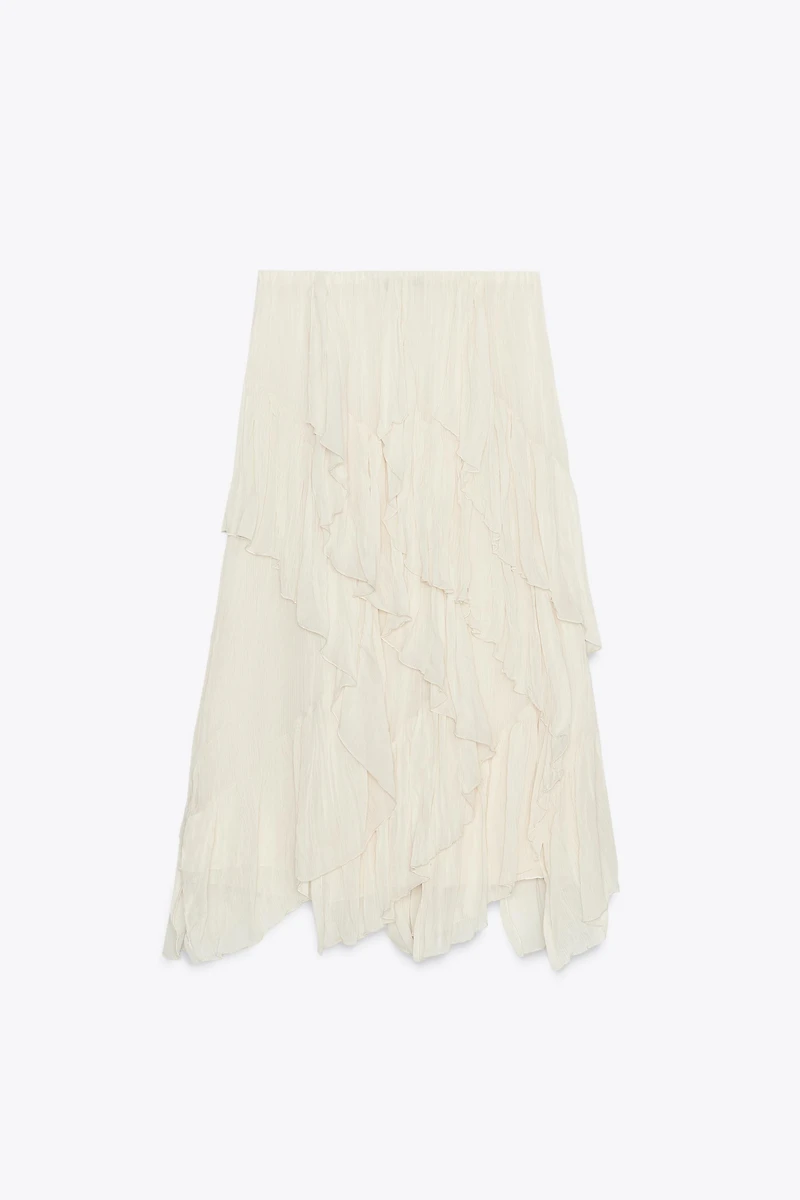 ZW COLLECTION COTTON GAUZE SKIRT