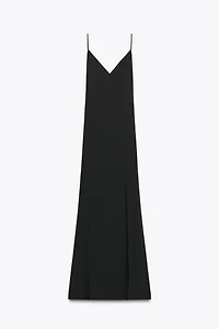 CREPE MAXI DRESS