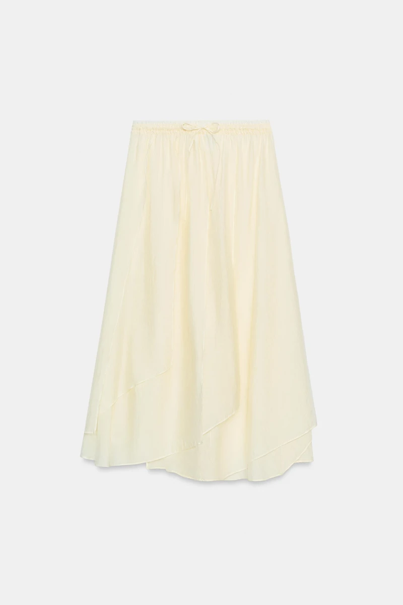 ZW COLLECTION FLOWY MIDI SKIRT