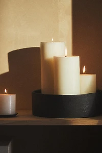 BOUGIE DÉCORATIVE LONGUE CYLINDRIQUE