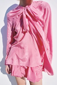 FLOWY BLOUSE WITH TIES ZW COLLECTION