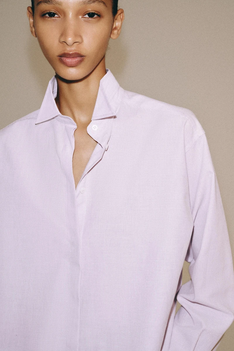 ZW COLLECTION STRIPED SHIRT