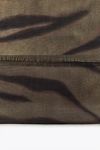 ANIMAL PRINT SCARF