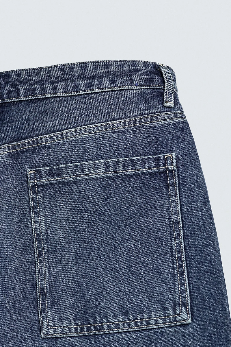 TAPERED WIDE FIT JEANS