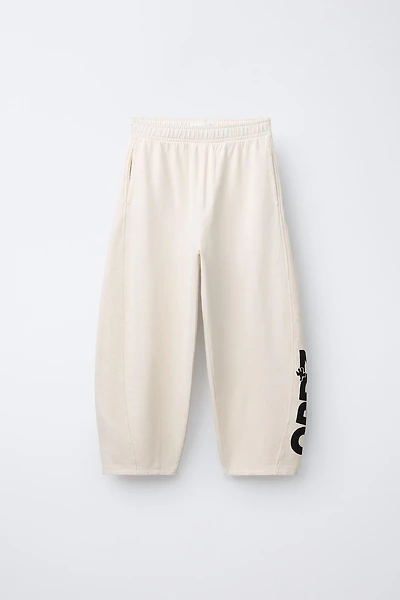 PLUSH BARREL LOGO PANTS