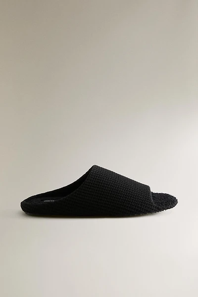 CHAUSSONS SERVIETTE OUVERTS BAIN