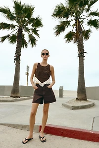 COMBINATION CROCHET TOP