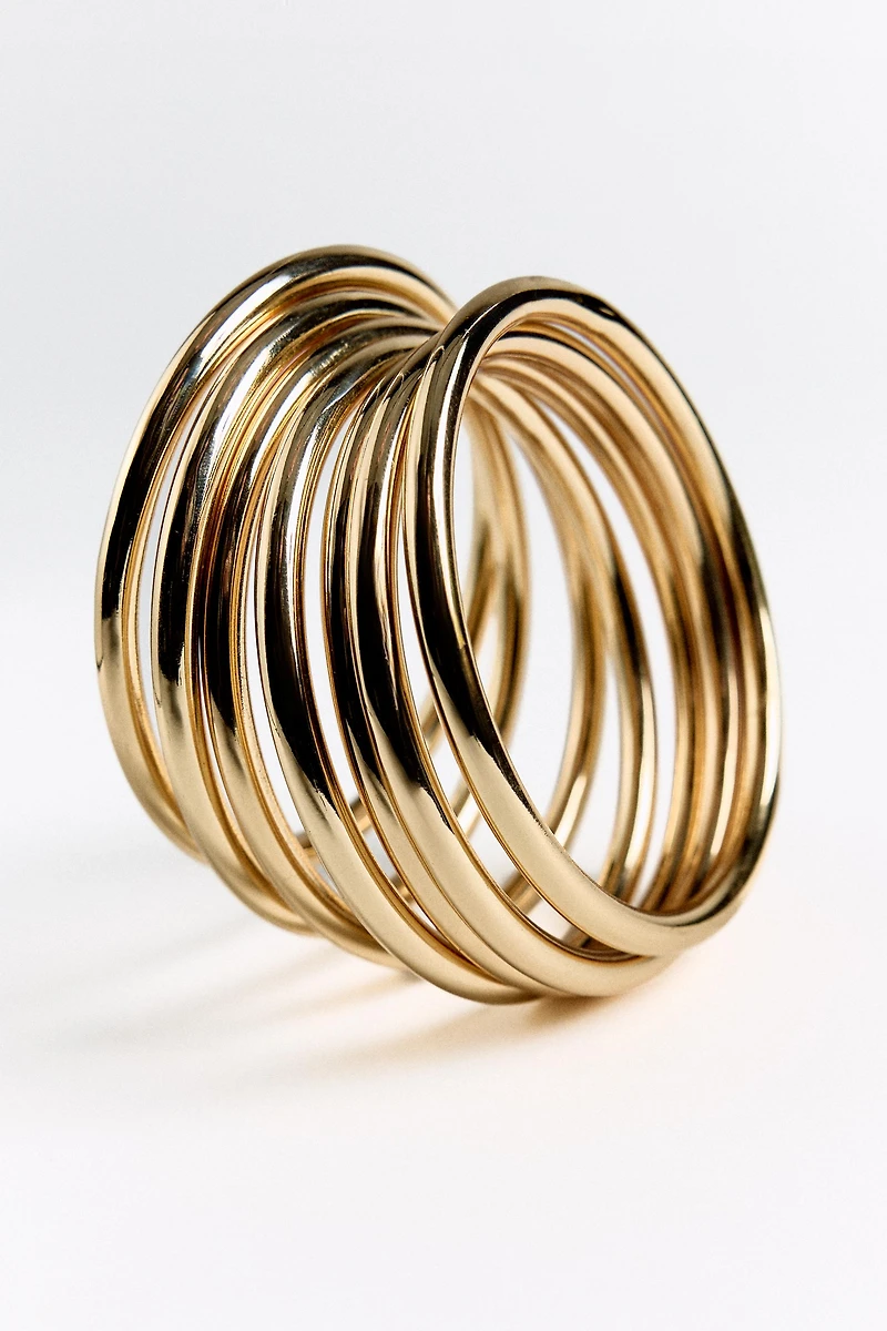 LOT DE BRACELETS MÉTALLIQUES