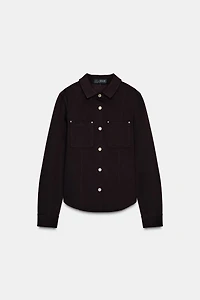 CHEMISE CINTRÉE EN CRÊPE