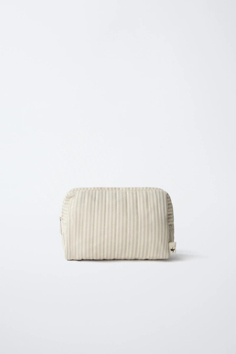 STRIPED MATERNITY BAG