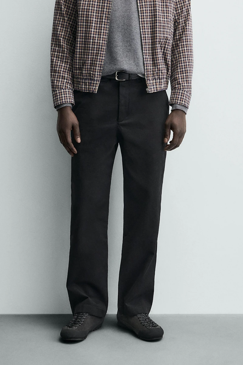 REGULAR FIT CHINO PANTS