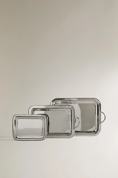 RECTANGULAR STEEL TRAY